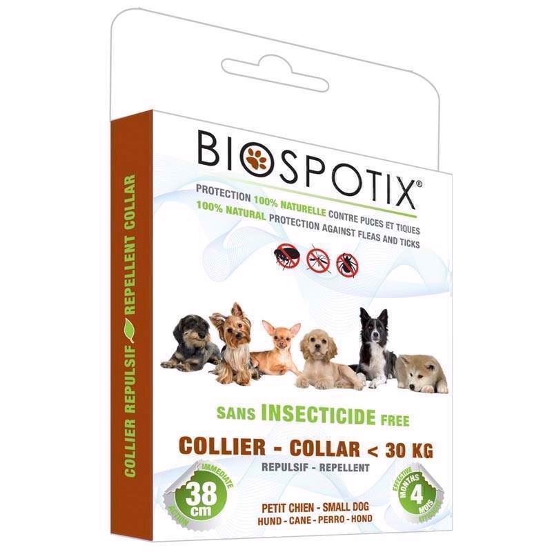 Biospotix loppehalsbånd til hunde thumbnail