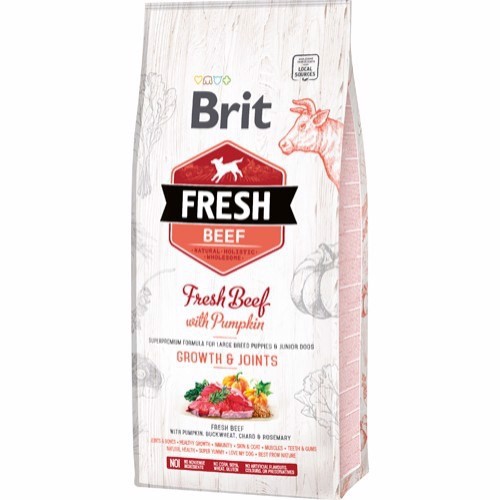 Brit Fresh Beef Puppy Large Breed, 12 kg thumbnail