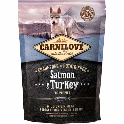 Carnilove Puppy Salmon & Turkey, 1.5 kg thumbnail