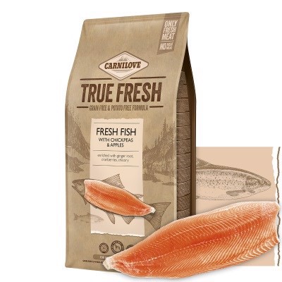 Carnilove True Fresh hundefoder, m/Fisk, 11.4 kg thumbnail