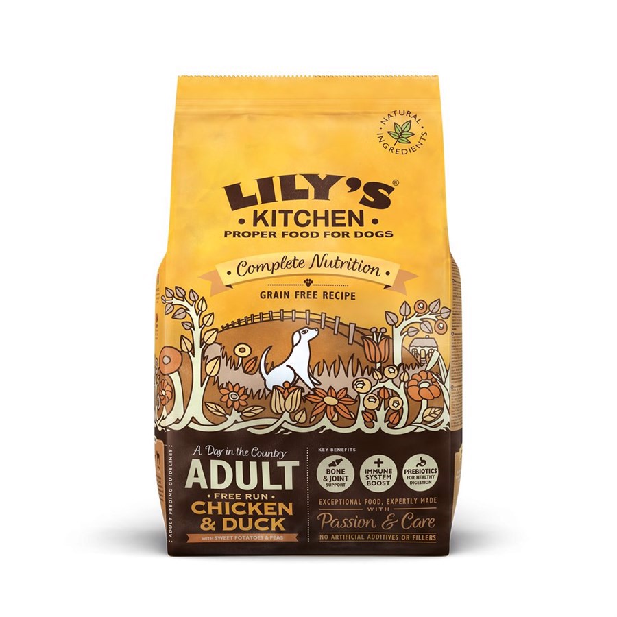 Lilys Kitchen tørfoder Adult Chicken & Duck, 2.5 kg thumbnail