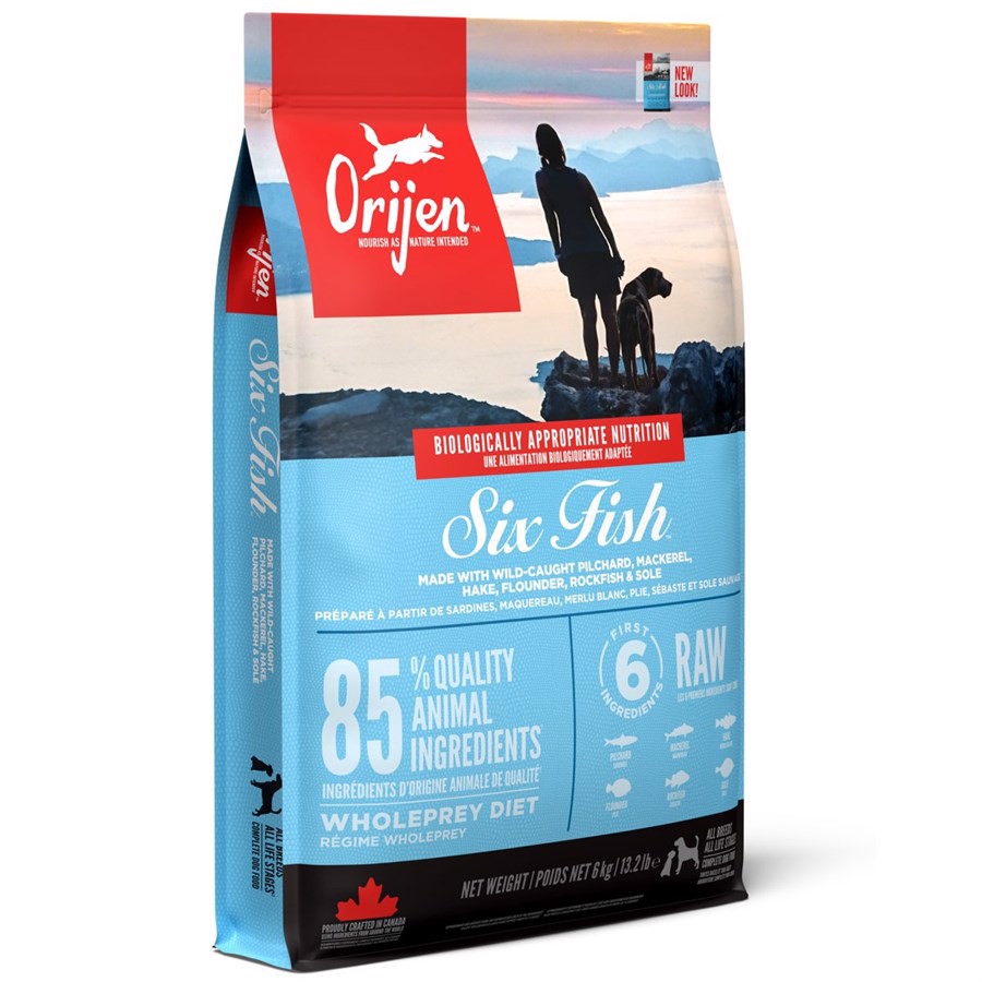 Orijen Six Fish hundefoder, 340g thumbnail