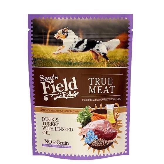 Sams Field True Meat Duck & Turkey pouch, 260g thumbnail
