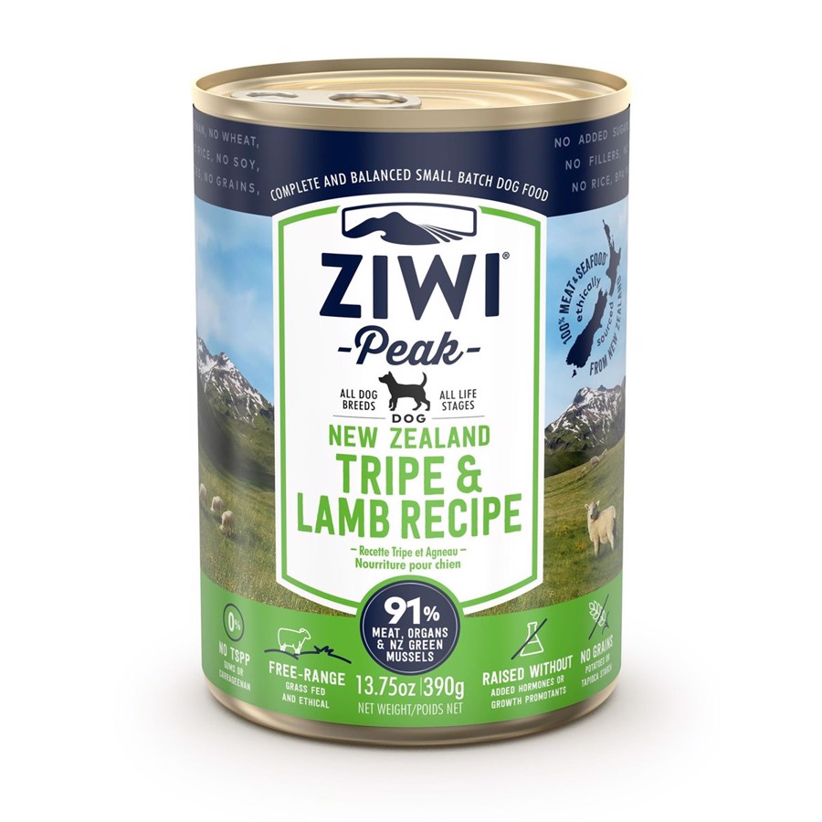 ZiwiPeak Dog dåsemad Tripe & Lamb, 390g thumbnail