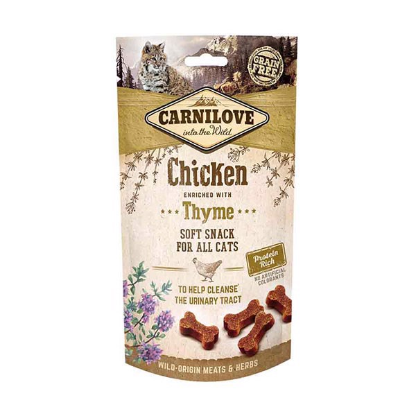 Carnilove Cat Semi Moist snack, Chicken, 50g - KORT DATO thumbnail
